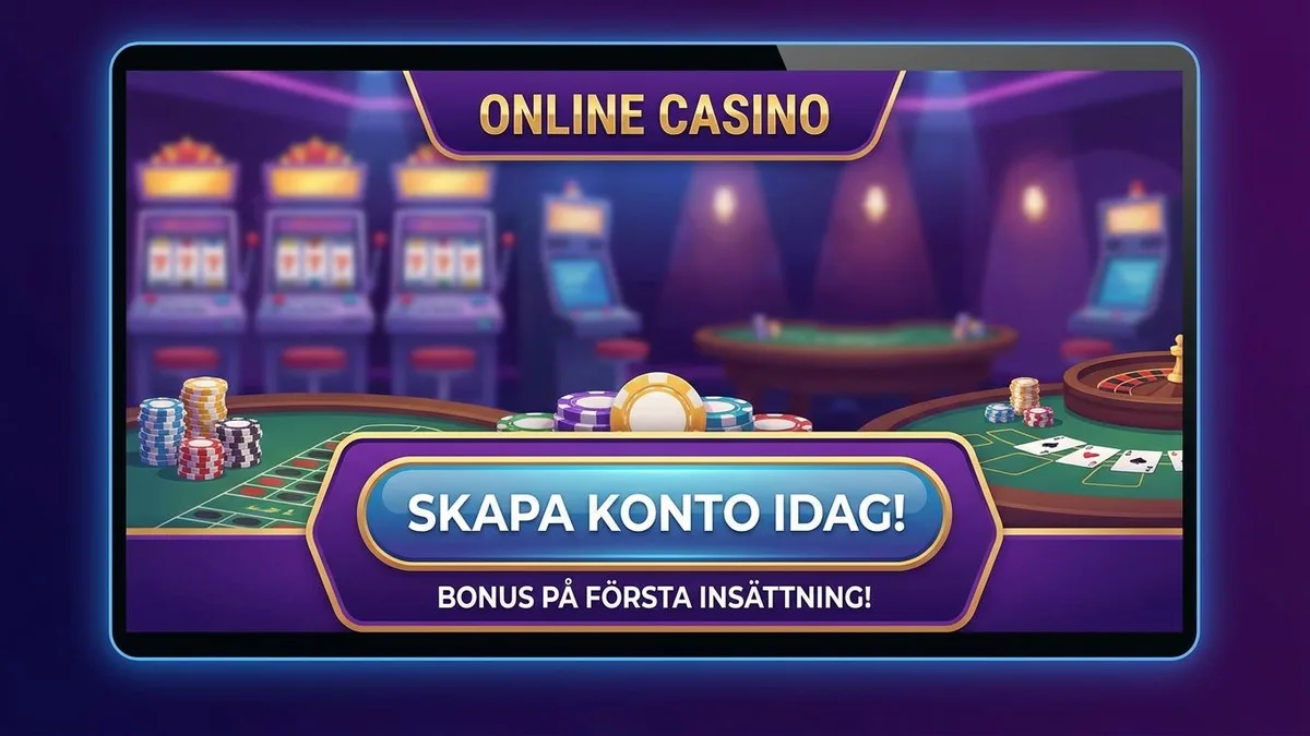 Registrera dig med bonus